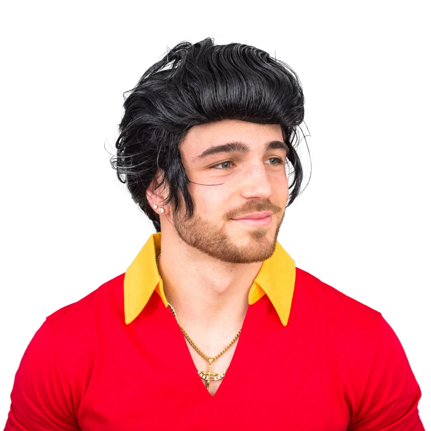 Beast Hunter Adult Unisex Halloween Cosplay Costume Shirt-Gloves-Wig Set - Image 5