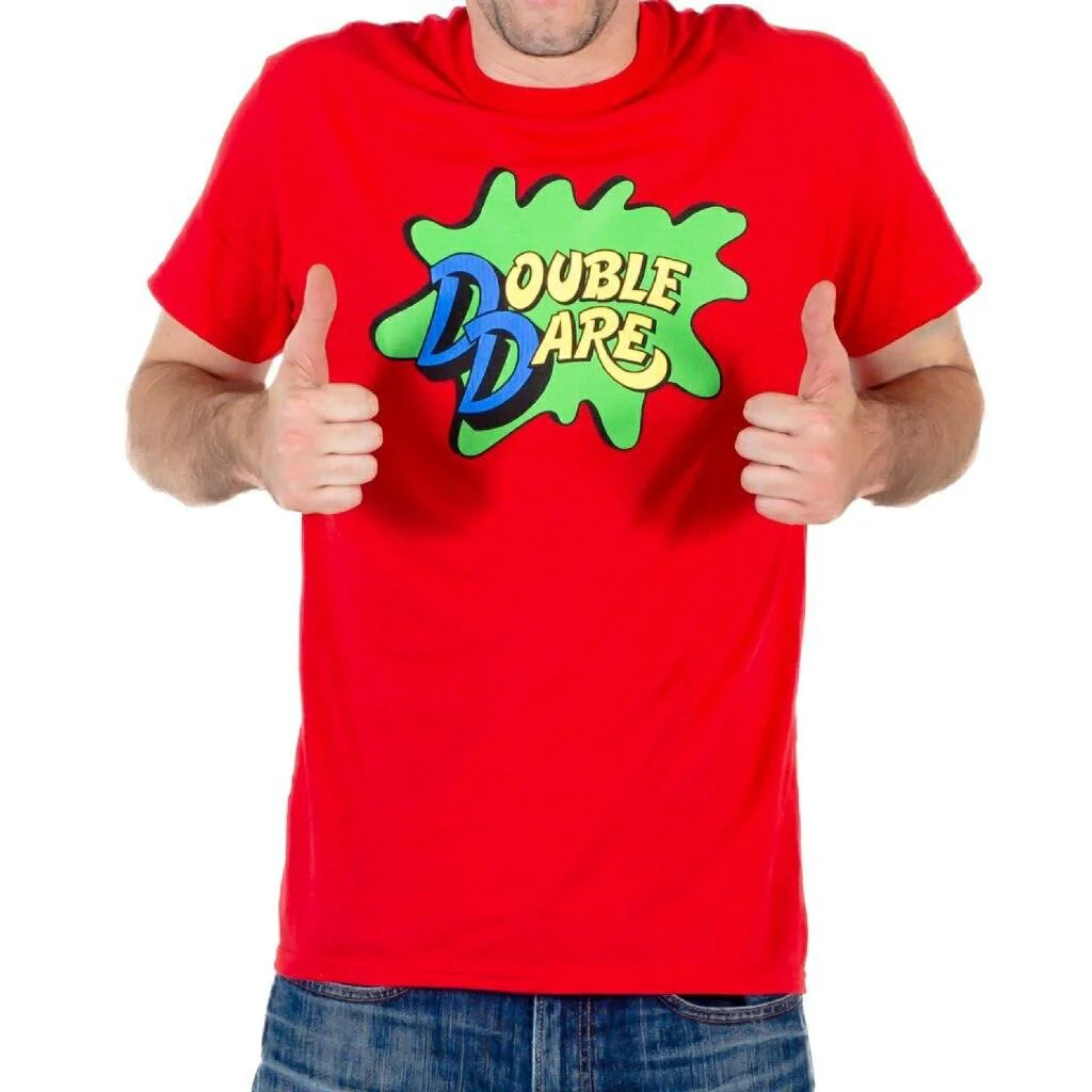 Double Dare Logo Unisex Halloween Cosplay Costume Replica T-shirt - Image 3