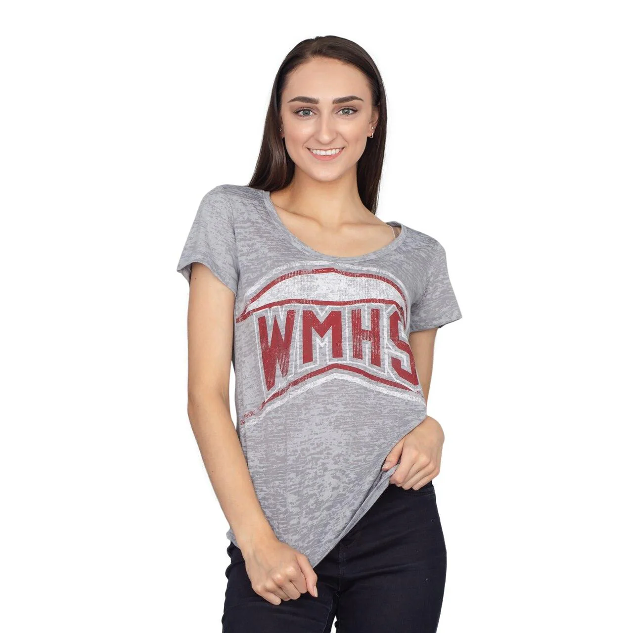 Glee TV Series WMHS Burnout Boyfriend Juniors / Women's T-shirt - Image 2