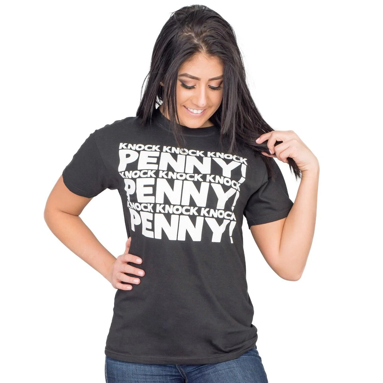Knock Knock Penny Adult Unisex Big Bang Theory Gift Idea Funny T-shirt - Image 6