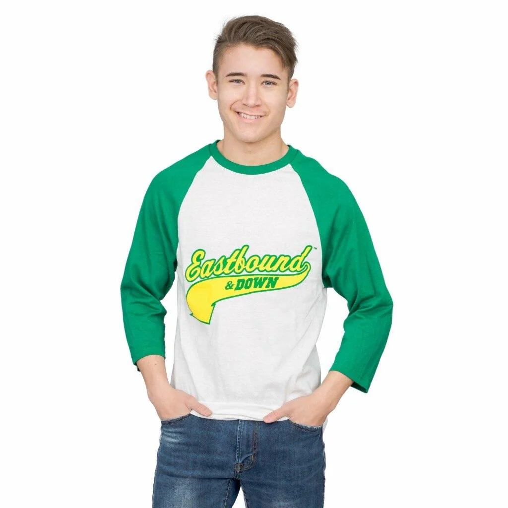 Powers #55 Eastbound Replica Adult Unisex Halloween Cosplay Costume Raglan Baseball T-shirt - Image 6